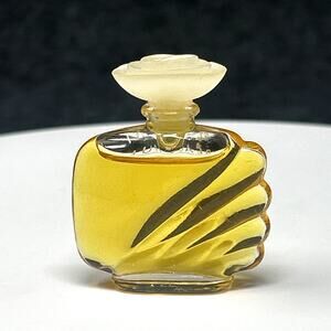 Vtg Estée Lauder Beautiful Eau de Parfum Flower Stopper Art Deco Vanity Decor
